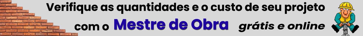 Mestre de Obra - Calcule o custo da sua obra