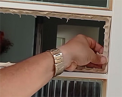 instalação de vidro em janela