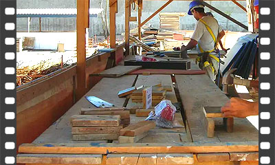 Formas para concreto em painéis compensados
