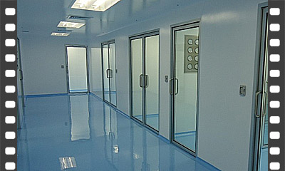 Pintura epóxi em laboratório
