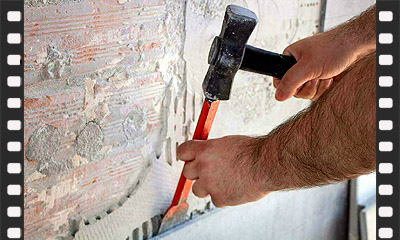 Remoção de azulejos